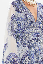 Load image into Gallery viewer, Glaze And Graze Long Kaftan With Waist Detail
