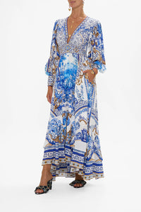 Azul Adventures Long Button Front Dress