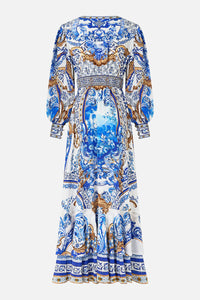 Azul Adventures Long Button Front Dress