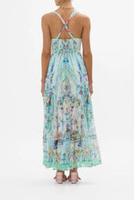 Load image into Gallery viewer, Sunrise In Sintra Bead Strap Panel Dress

