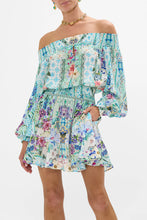 Load image into Gallery viewer, Sunrise In Sintra Off Shoulder Short Dress
