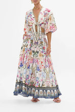 Load image into Gallery viewer, Monserrate Magic Tie Front Puff Sleeve Top
