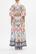 Load image into Gallery viewer, Monserrate Magic Tie Front Puff Sleeve Top

