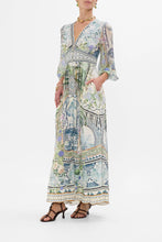 Load image into Gallery viewer, Jardim Party Button Dress with Shaped Waistband
