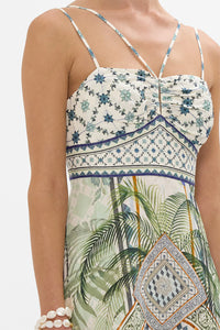 Jardim Party Strap Detail Dress