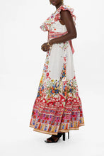 Load image into Gallery viewer, Faith, Luck &amp; Justice Tiered Dress With Neck Frill
