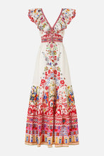 Load image into Gallery viewer, Faith, Luck &amp; Justice Tiered Dress With Neck Frill
