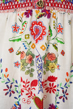 Load image into Gallery viewer, Faith, Luck &amp; Justice Tiered Dress With Neck Frill

