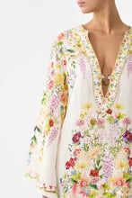 Load image into Gallery viewer, The Call Of Catalonia Deep V Neck Hardware Kaftan
