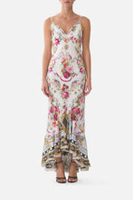 Load image into Gallery viewer, Torero Libertine V Neck Slip Dress With Flounce Hem
