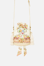 Load image into Gallery viewer, Va Va Vintage Tie Top Bucket Bag With Tassels
