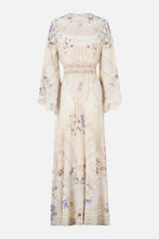 Load image into Gallery viewer, Laced With Love Kimono Sleeve Dress With Shirring Detail
