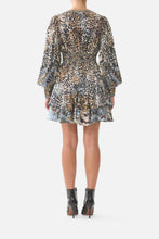 Load image into Gallery viewer, Fiesta, Siesta, Repeat Button Front Frill Dress
