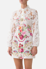 Load image into Gallery viewer, Torero Libertine Lace Sleeve Mini Dress
