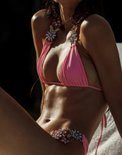 Load image into Gallery viewer, Emerson Pink Halter Bikini
