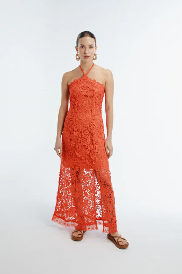Viscaya Flame Maxi Dress