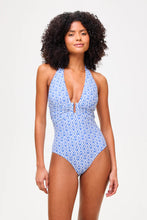 Load image into Gallery viewer, Sardinia U-Bar Halterneck Swimsuit
