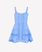 Load image into Gallery viewer, Lenora Short Blue Dress
