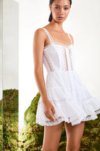 Load image into Gallery viewer, Lenora Short White Dress
