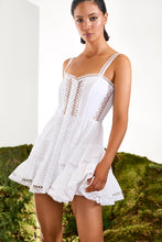 Load image into Gallery viewer, Lenora Short White Dress
