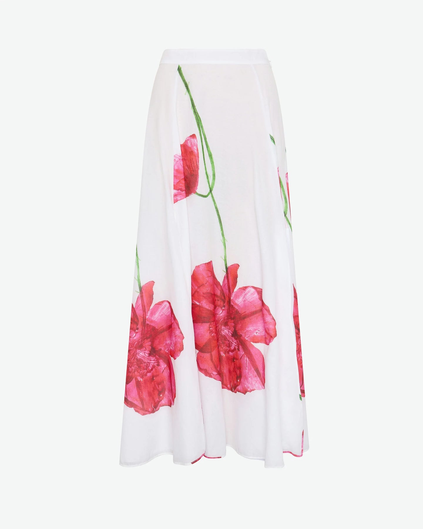 Ventine Morgana Blossom White Long Skirt