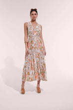 Load image into Gallery viewer, Nana Pink Leo Foulard Long Dress
