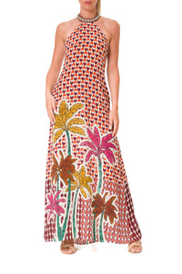 Michela Palma Cognac Dress