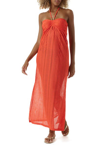 Mila Apricot Dress
