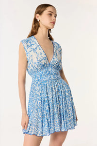 Ciao Blue Lazuli Mini Dress