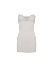 Load image into Gallery viewer, Firenze Jolie Bodycon Off White Dress

