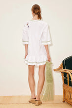 Load image into Gallery viewer, Camelia embellished mini dress
