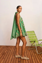 Load image into Gallery viewer, Fish Sticks Linen Mini Halter Dress
