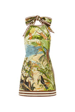Load image into Gallery viewer, Toucan Tango Halter Mini Dress
