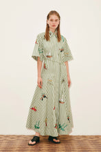 Load image into Gallery viewer, Bisou Embroidered Shirtdress
