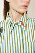 Load image into Gallery viewer, Bisou Embroidered Shirtdress

