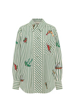 Load image into Gallery viewer, Bisou Embroidered Long Sleeve Shirt
