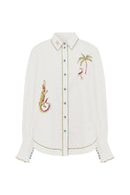 Load image into Gallery viewer, Camelia Embellished Shirt
