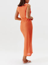 Load image into Gallery viewer, Annabel Orange V Neck Dress

