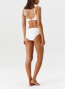 Bel Air Ivory Ribbed Bikini