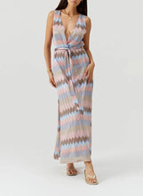 Load image into Gallery viewer, Bria Zigzag Stripe Dress
