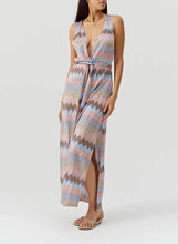 Load image into Gallery viewer, Bria Zigzag Stripe Dress

