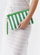 Load image into Gallery viewer, Capri Green Nautical Clutch
