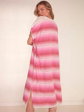 Load image into Gallery viewer, Dalila V Neck Kaftan In Feven Fuchsia
