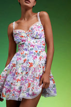 Load image into Gallery viewer, Angy Borboleta Blanco Short Dress
