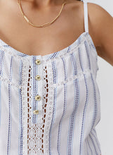 Load image into Gallery viewer, Kelly Stripe Strappy Short Dress
