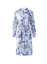Load image into Gallery viewer, Layla Paloma Midi Belted Shirt Dress
