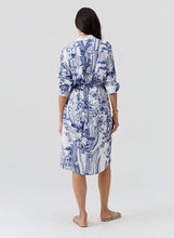Load image into Gallery viewer, Layla Paloma Midi Belted Shirt Dress
