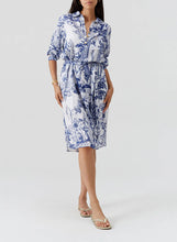 Load image into Gallery viewer, Layla Paloma Midi Belted Shirt Dress
