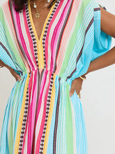 Load image into Gallery viewer, Leila Plunge Dress in Beali Festival
