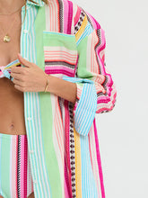 Load image into Gallery viewer, Mariam Shirt Dress in Beali Festival
